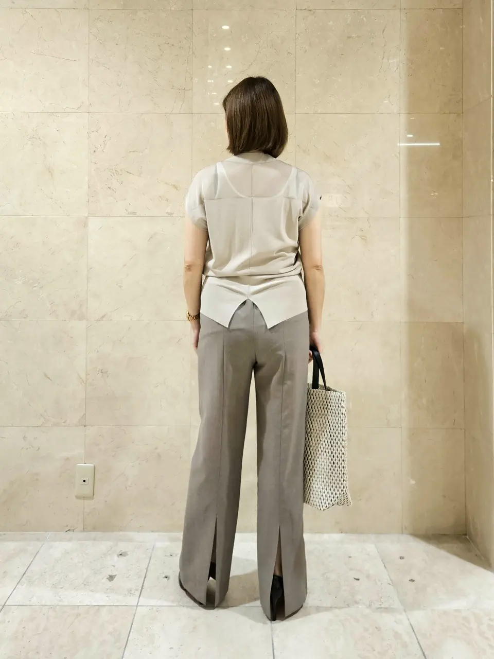 BEIGE， 堀江 コーディネート画像