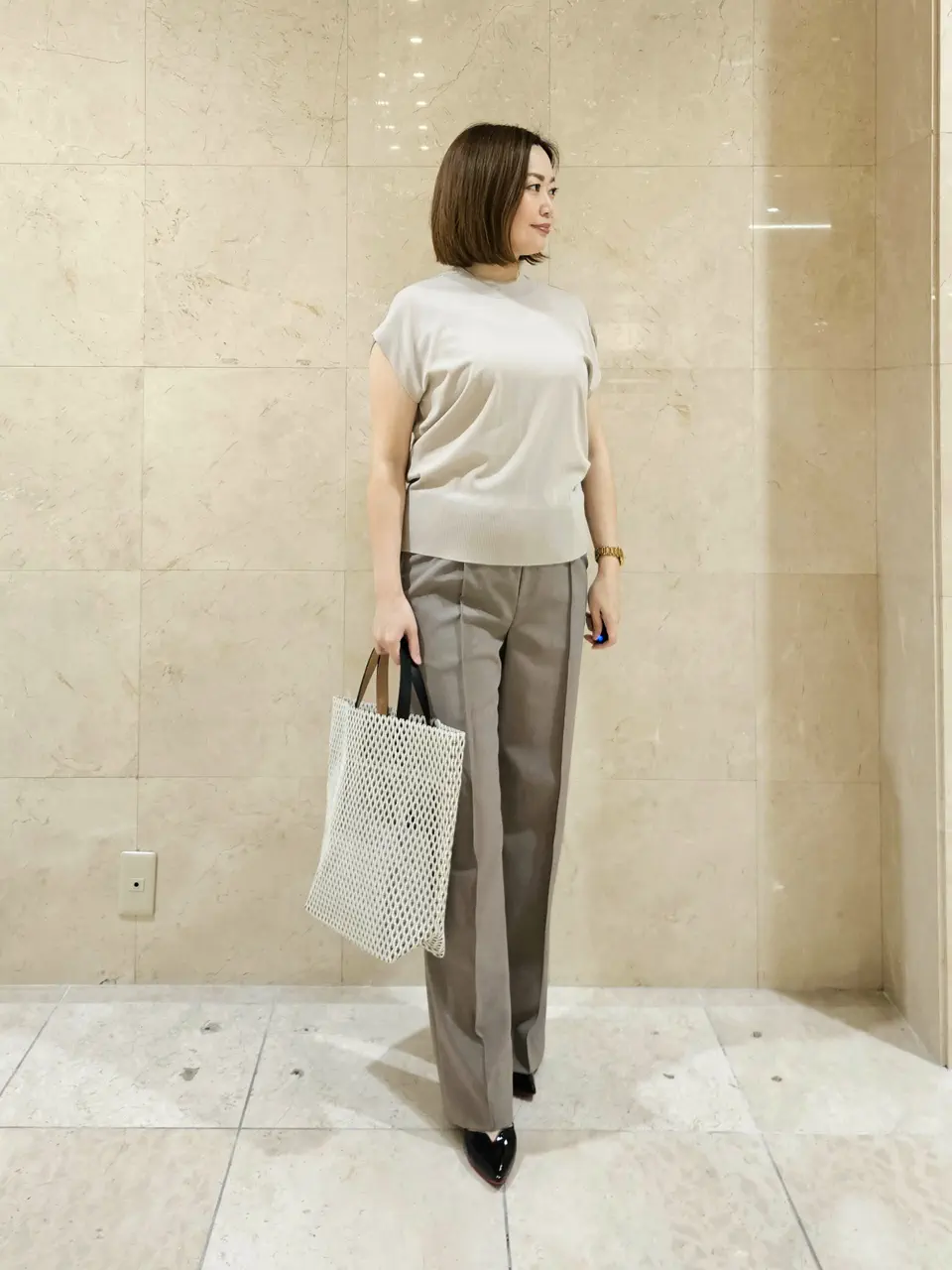 BEIGE， 堀江 コーディネート画像
