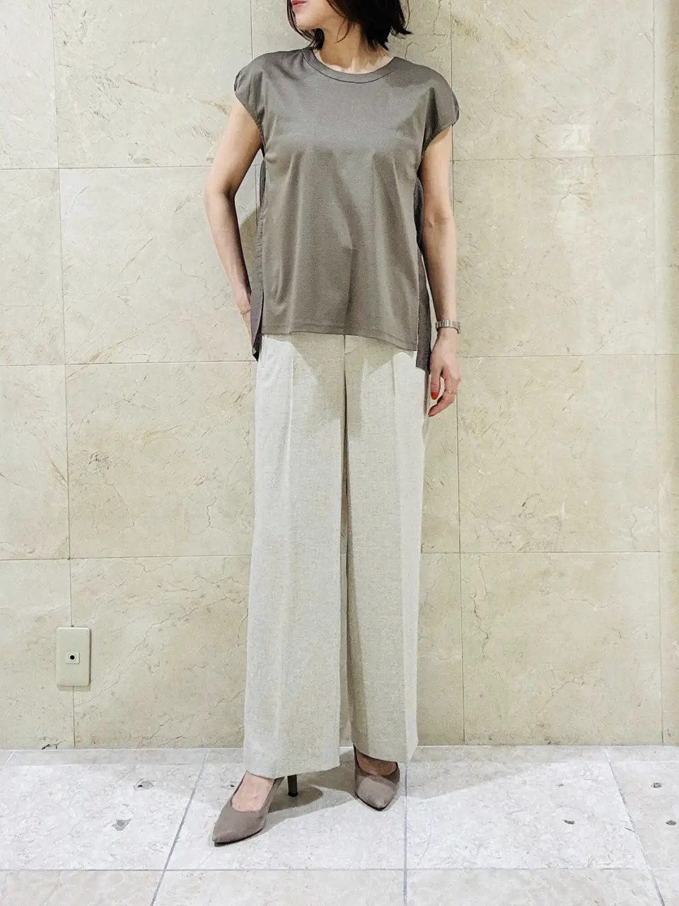 BEIGE， スタッフ コーディネート画像