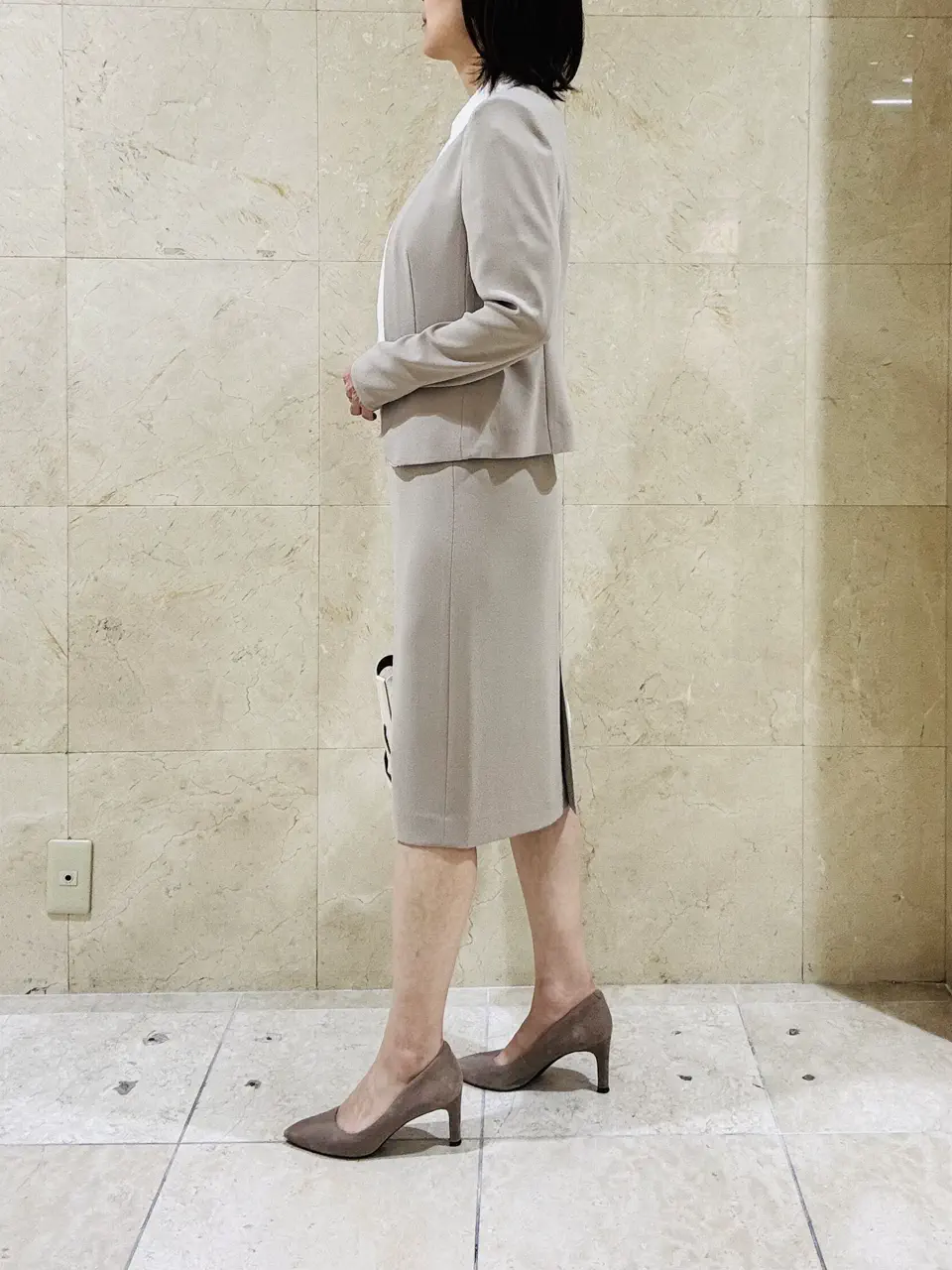 BEIGE， スタッフ コーディネート画像