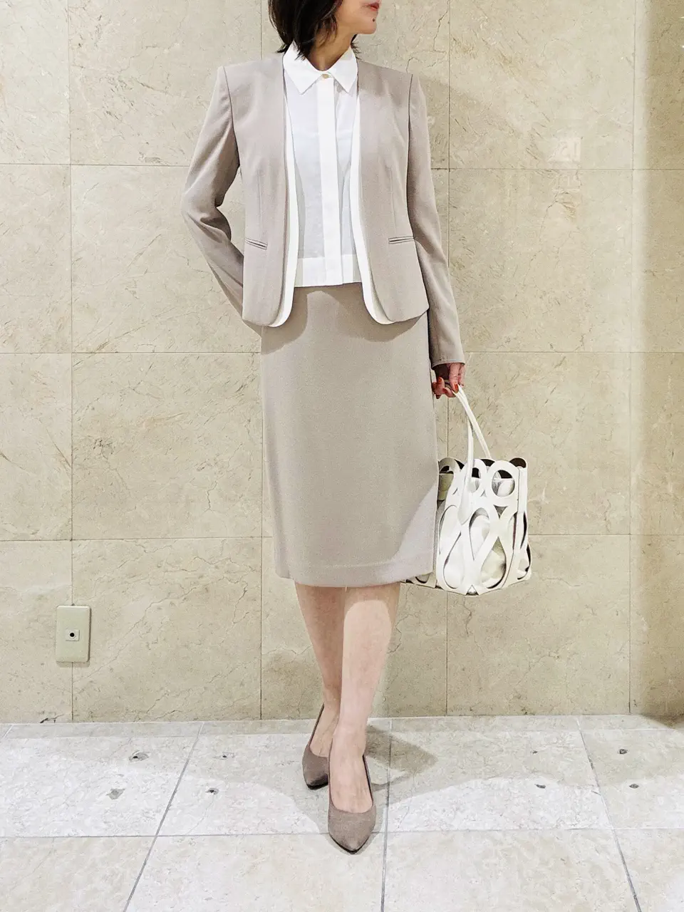 BEIGE， スタッフ コーディネート画像