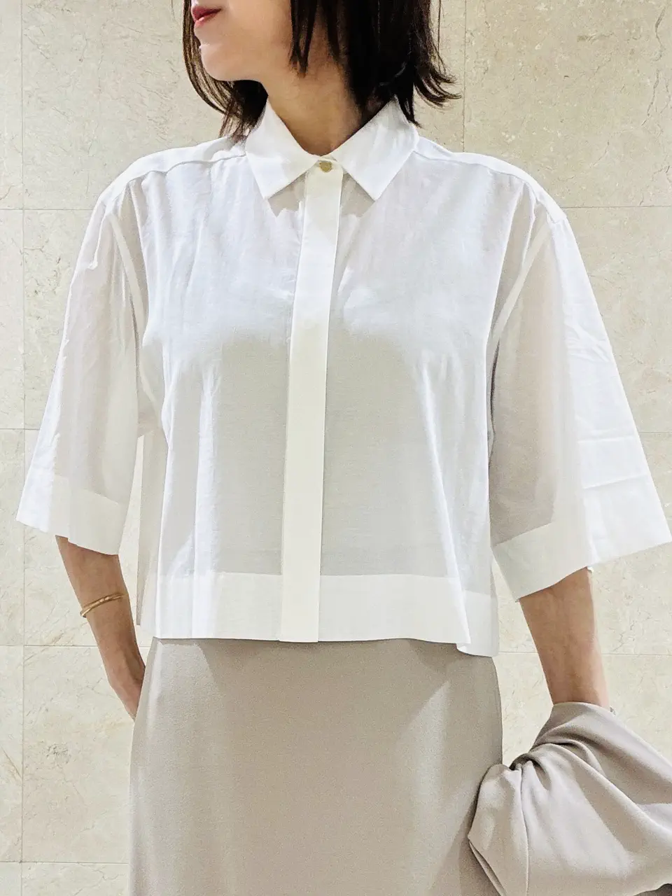 BEIGE， スタッフ コーディネート画像