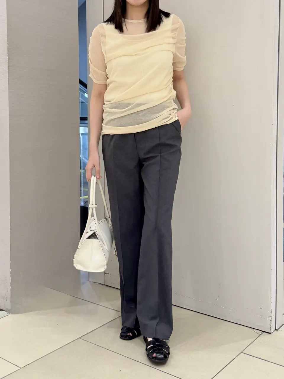 BEIGE， スタッフ コーディネート画像