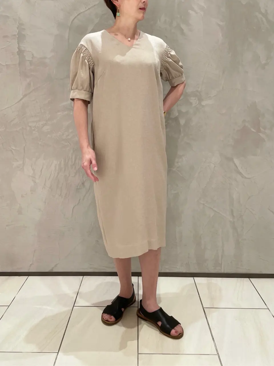 BEIGE， スタッフ コーディネート画像