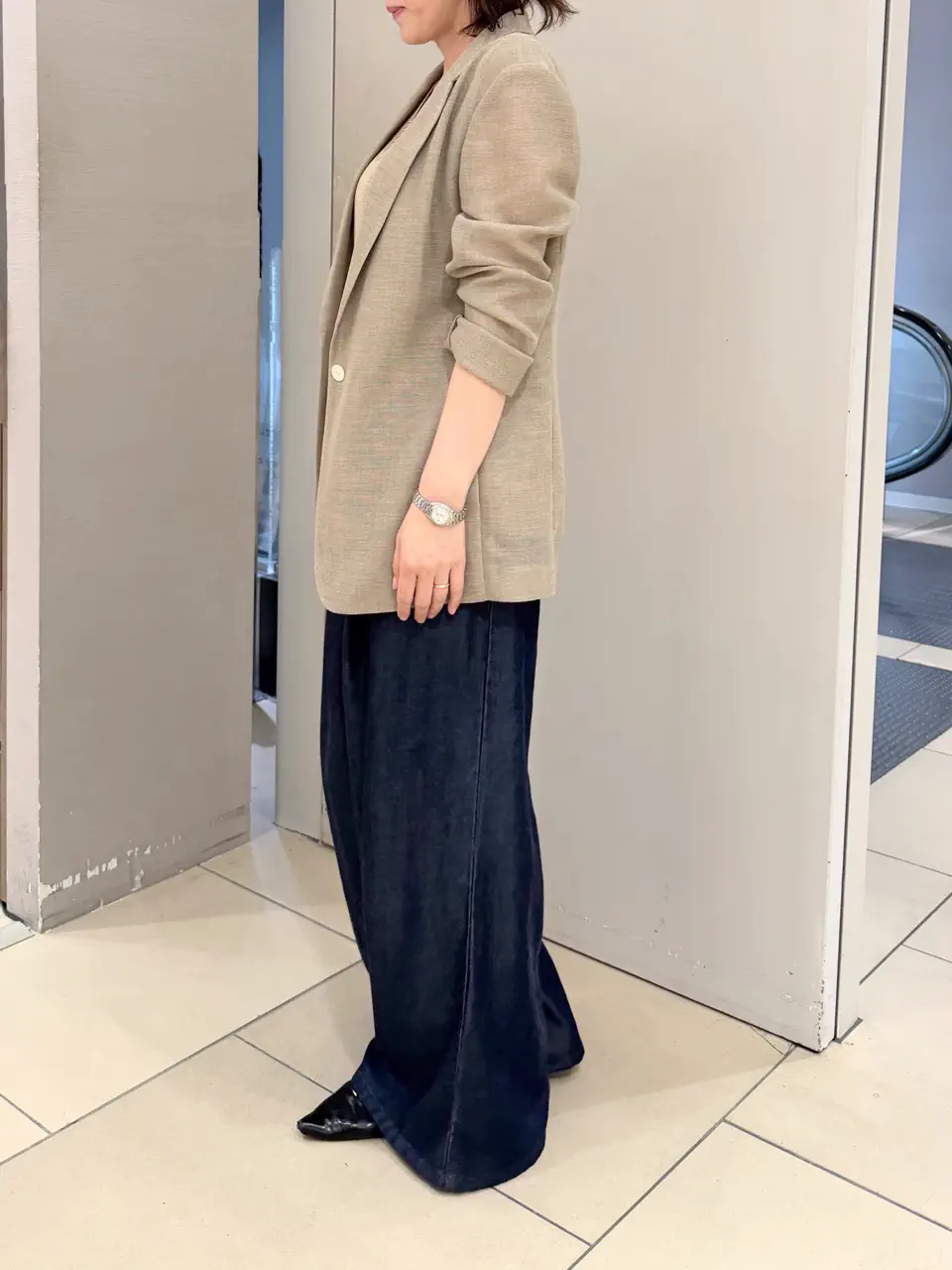 BEIGE， スタッフ コーディネート画像