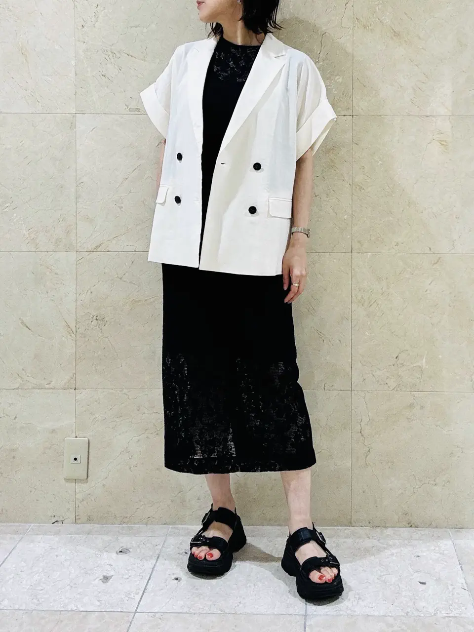 BEIGE， スタッフ コーディネート画像