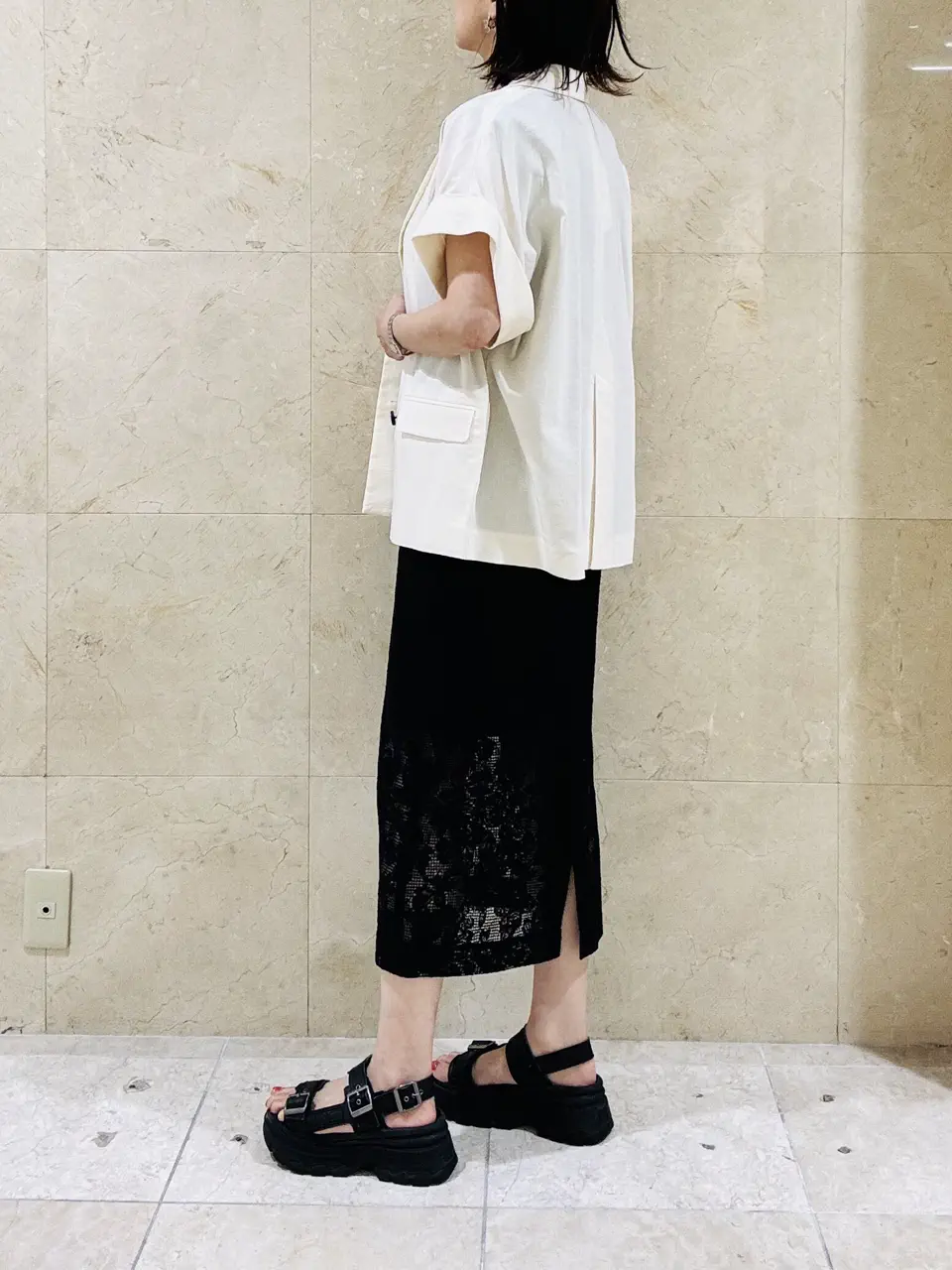 BEIGE， スタッフ コーディネート画像