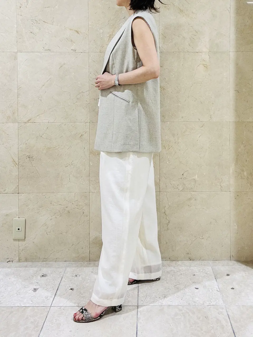 BEIGE， スタッフ コーディネート画像