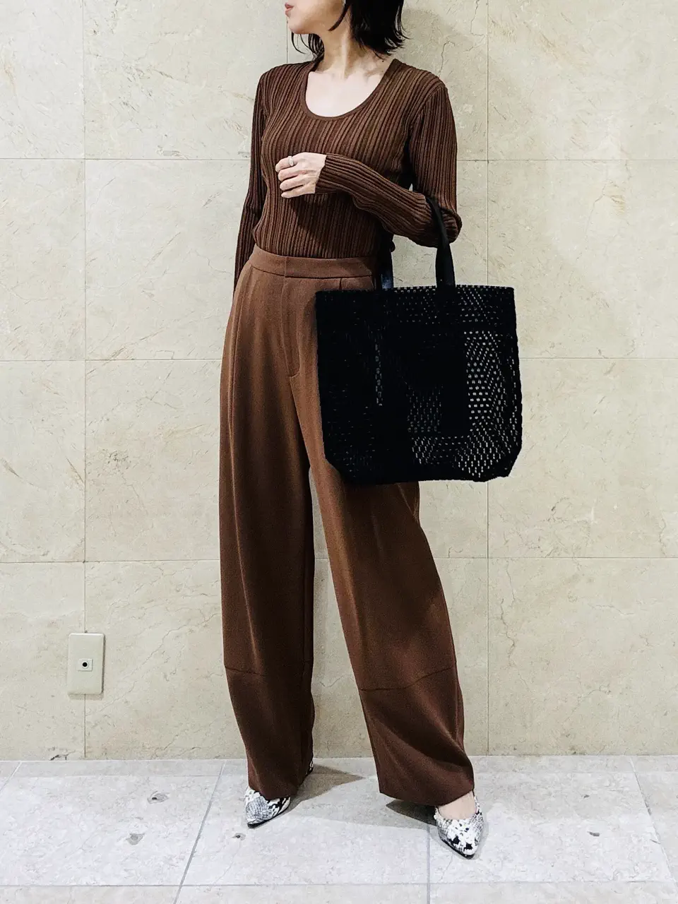 BEIGE， スタッフ コーディネート画像