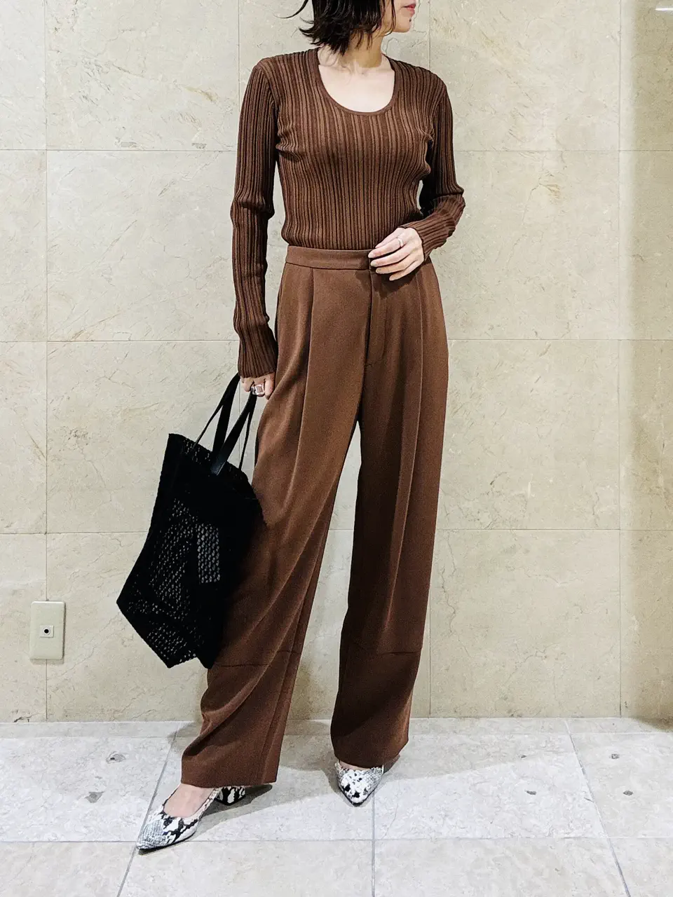 BEIGE， スタッフ コーディネート画像
