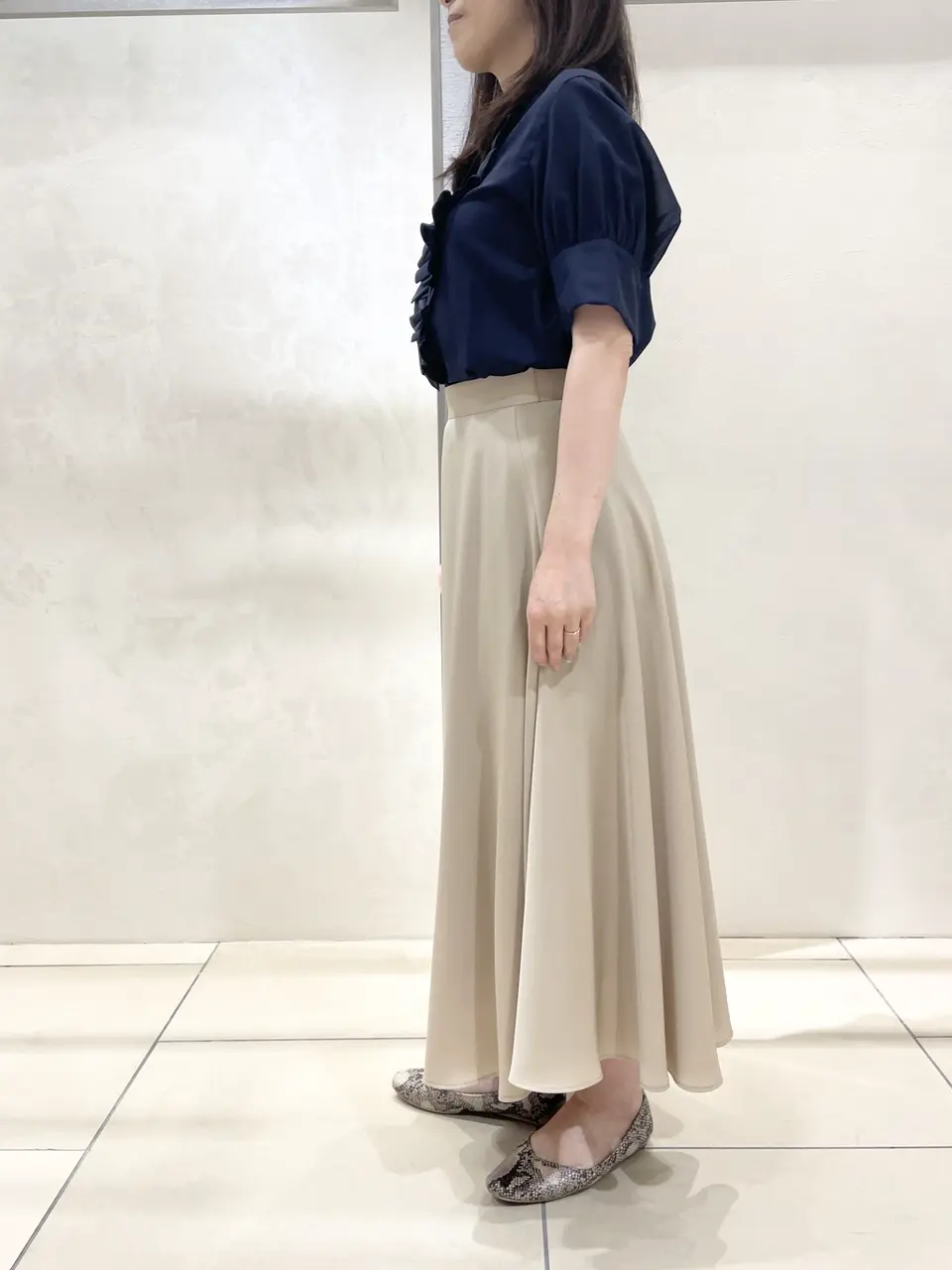 BEIGE， スタッフ コーディネート画像