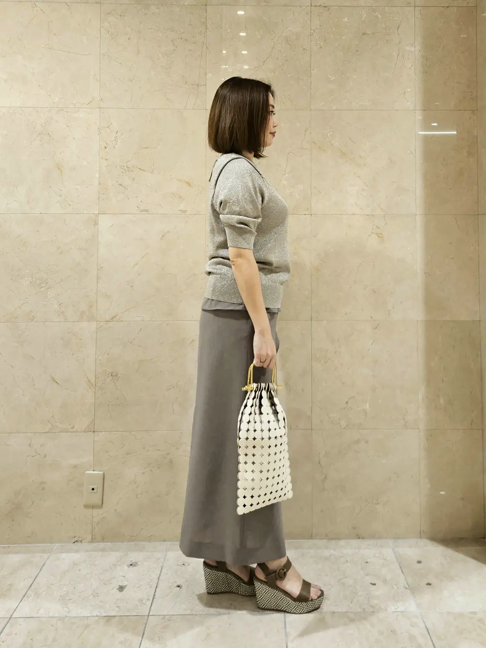 BEIGE， 堀江 コーディネート画像