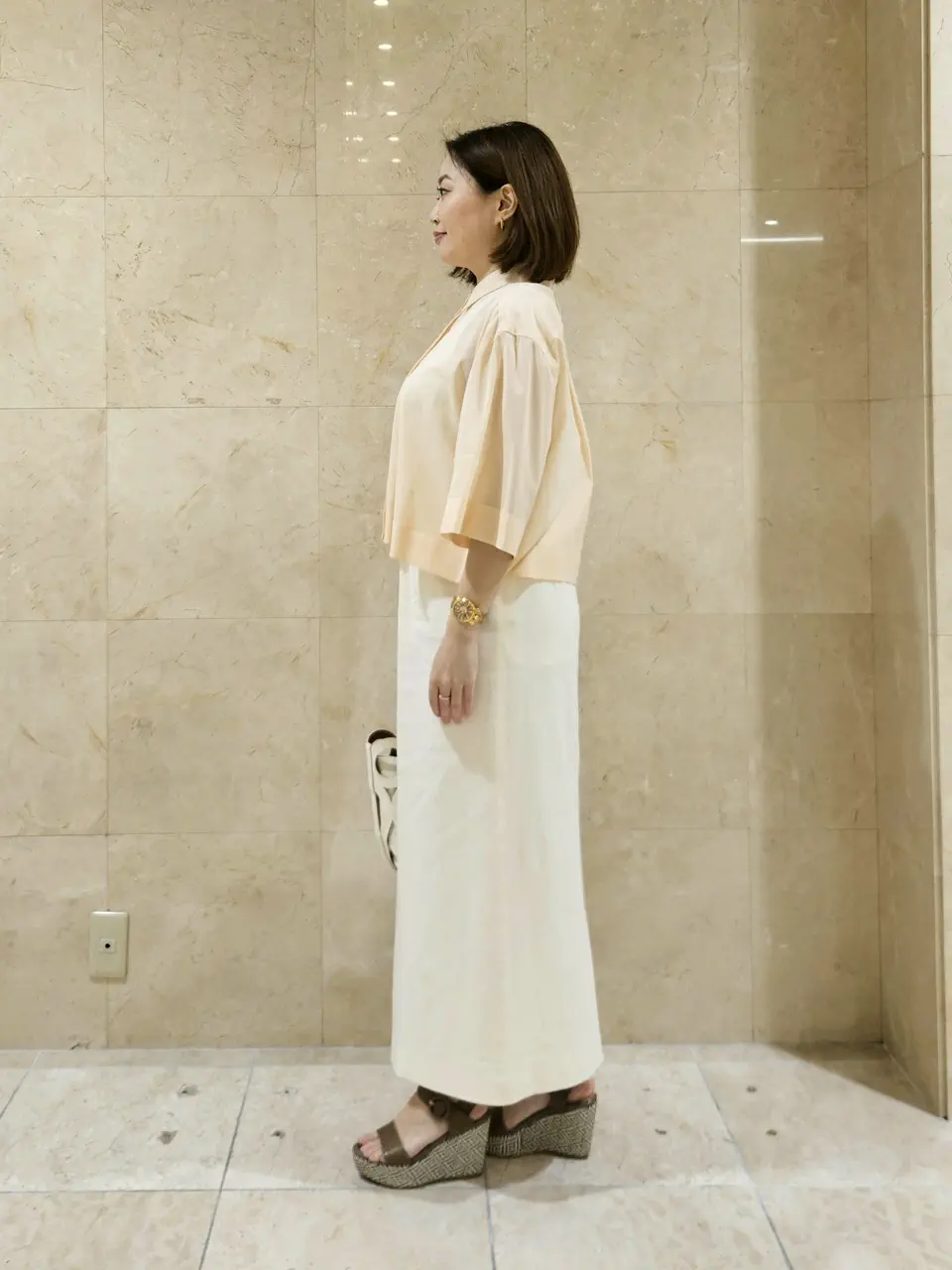 BEIGE， 堀江 コーディネート画像