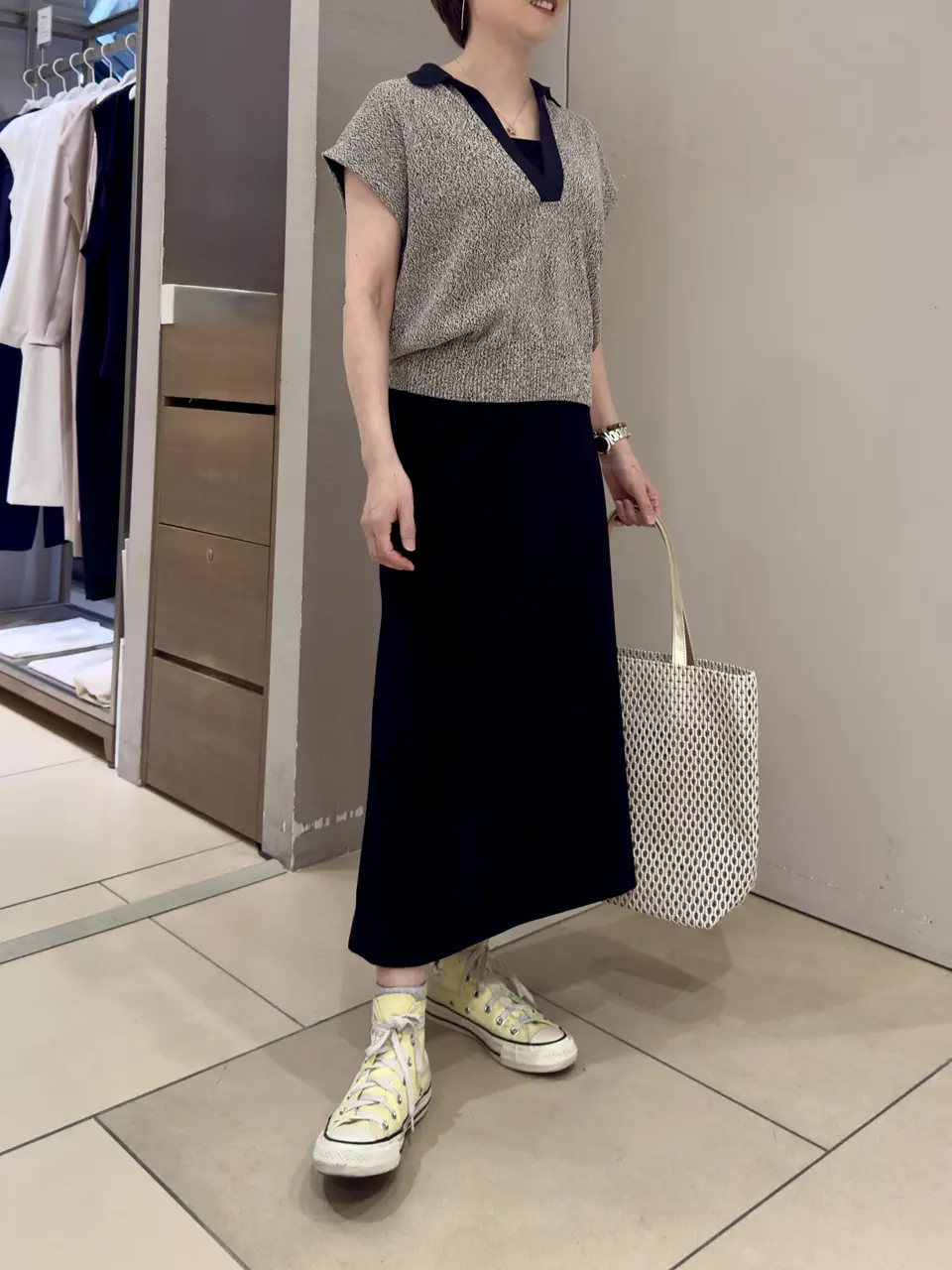 BEIGE， staff コーディネート画像