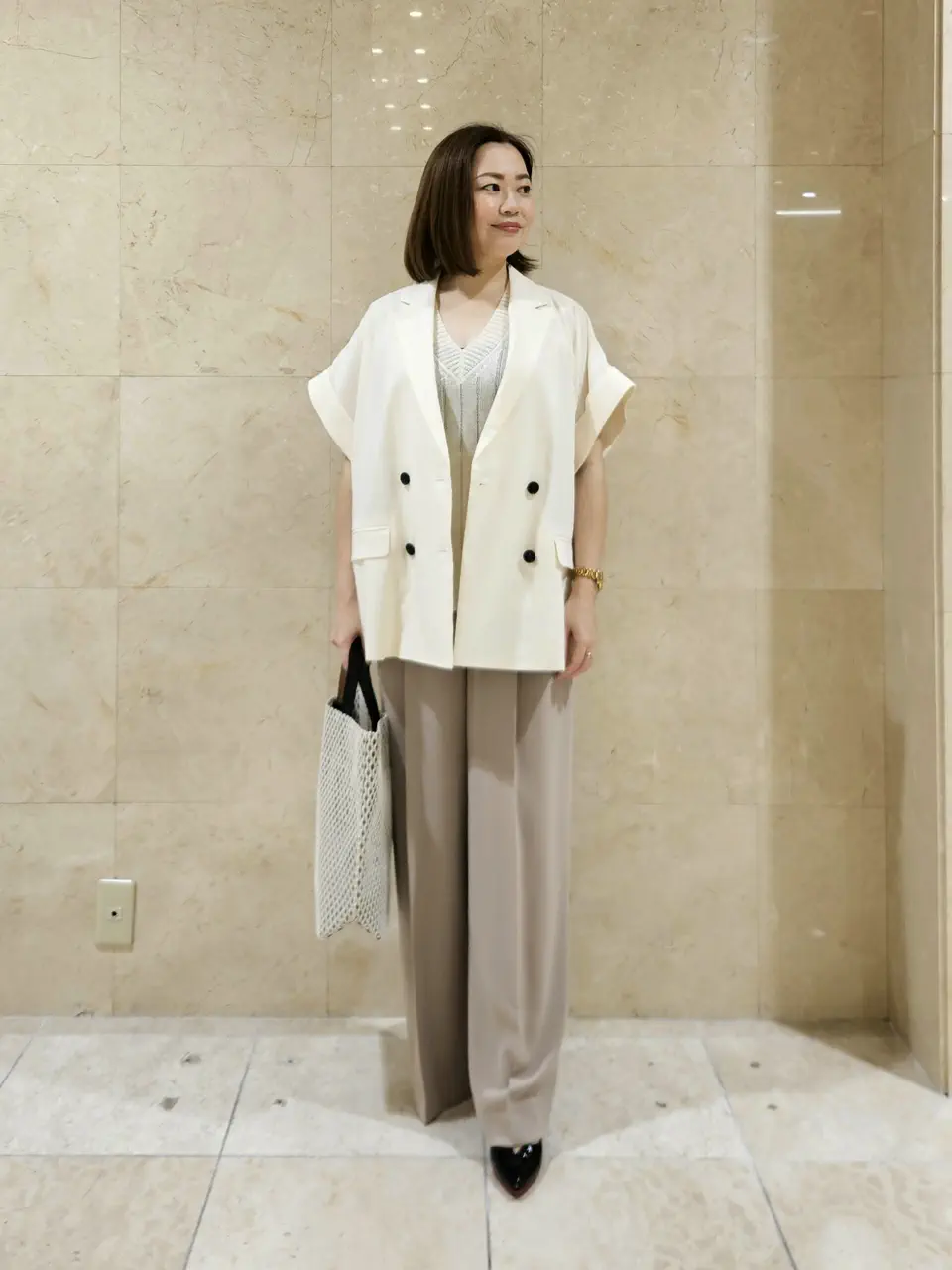 BEIGE， 堀江 コーディネート画像