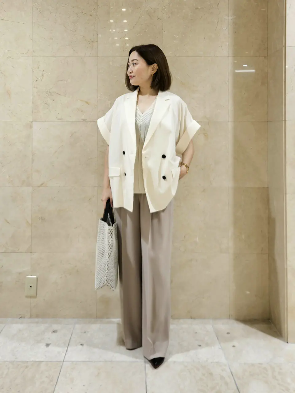 BEIGE， 堀江 コーディネート画像