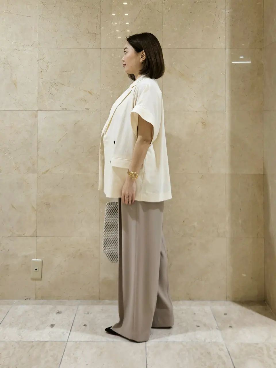 BEIGE， 堀江 コーディネート画像