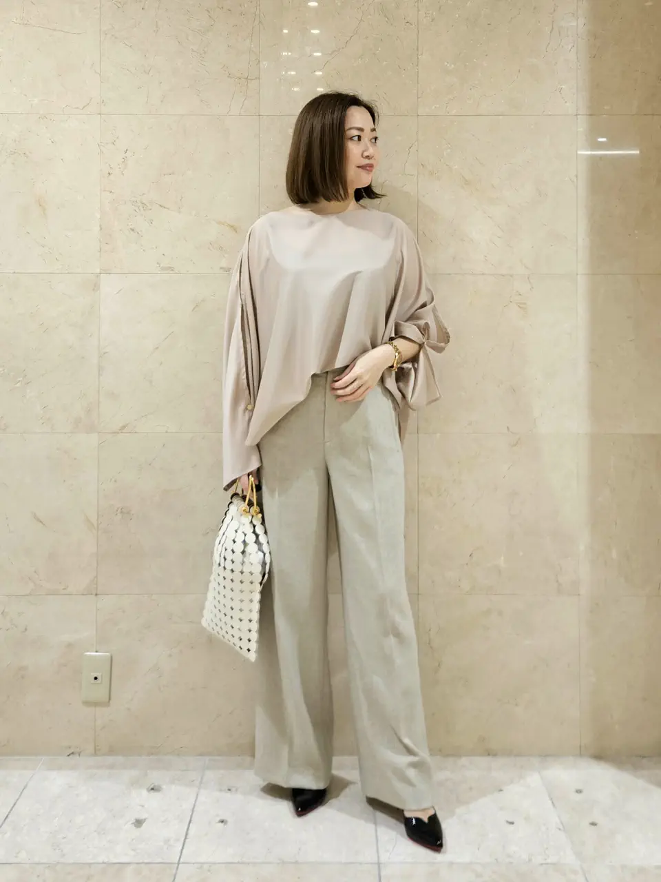 BEIGE， 堀江 コーディネート画像