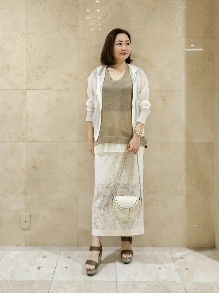 BEIGE， 堀江 コーディネート画像