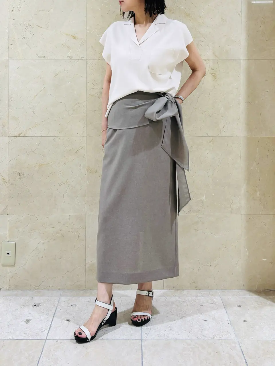 BEIGE， スタッフ コーディネート画像