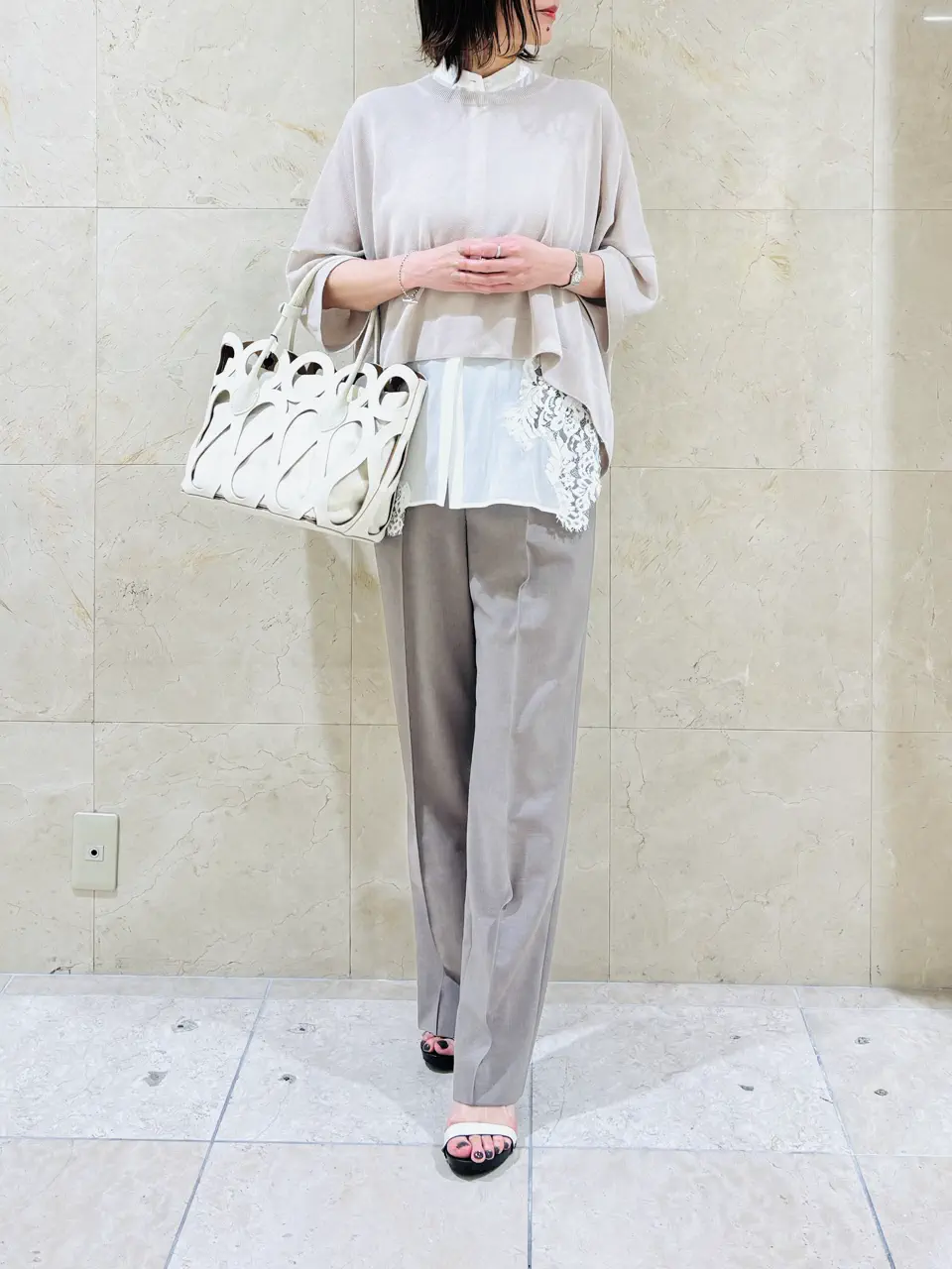 BEIGE， スタッフ コーディネート画像