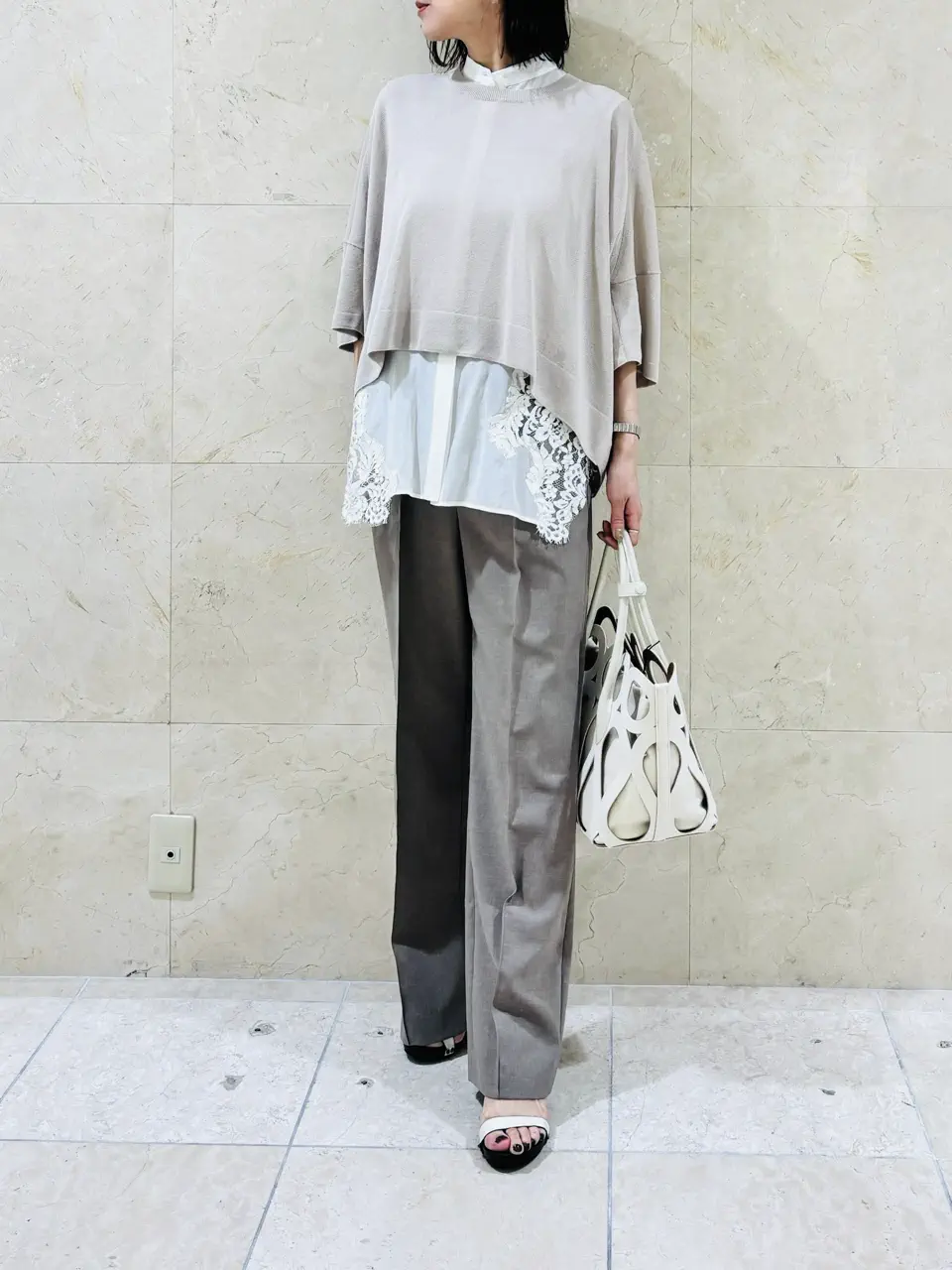 BEIGE， スタッフ コーディネート画像