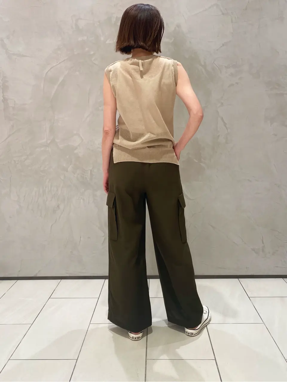 BEIGE， スタッフ コーディネート画像