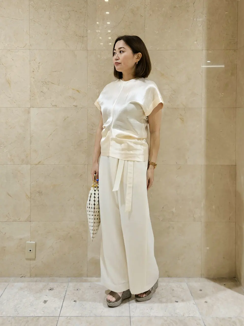 BEIGE， 堀江 コーディネート画像