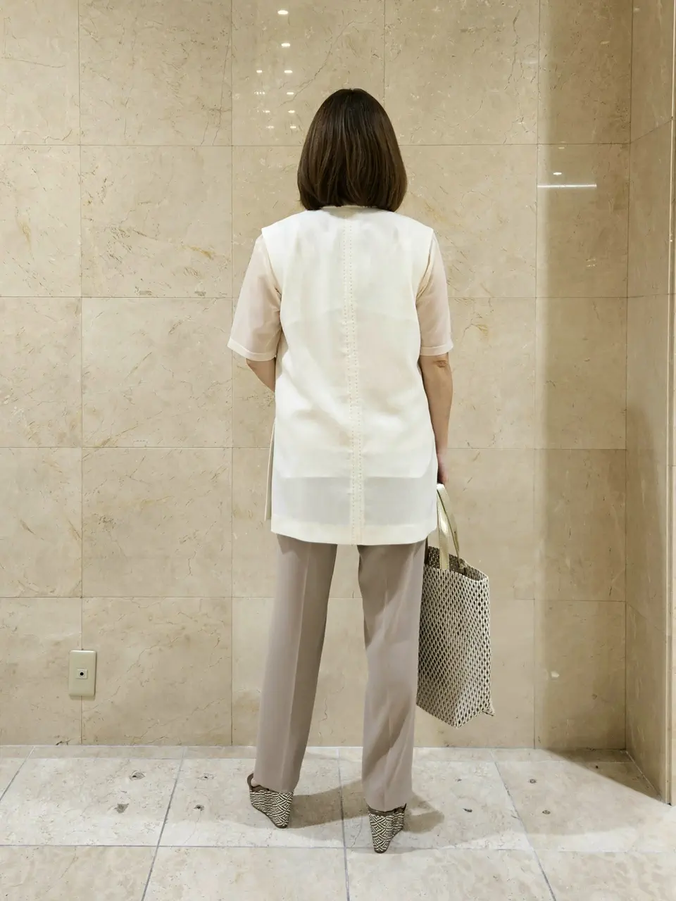 BEIGE， 堀江 コーディネート画像