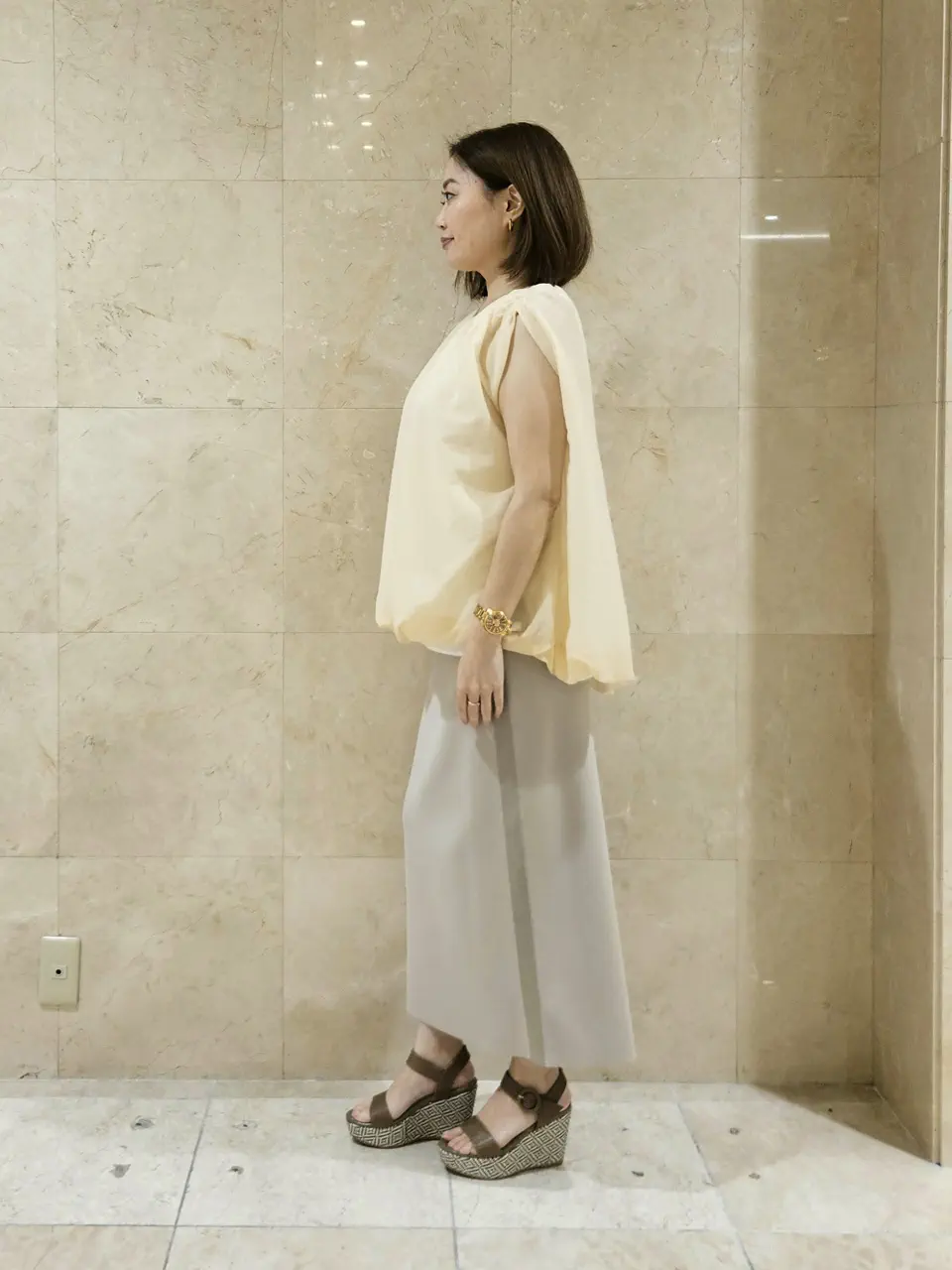 BEIGE， 堀江 コーディネート画像