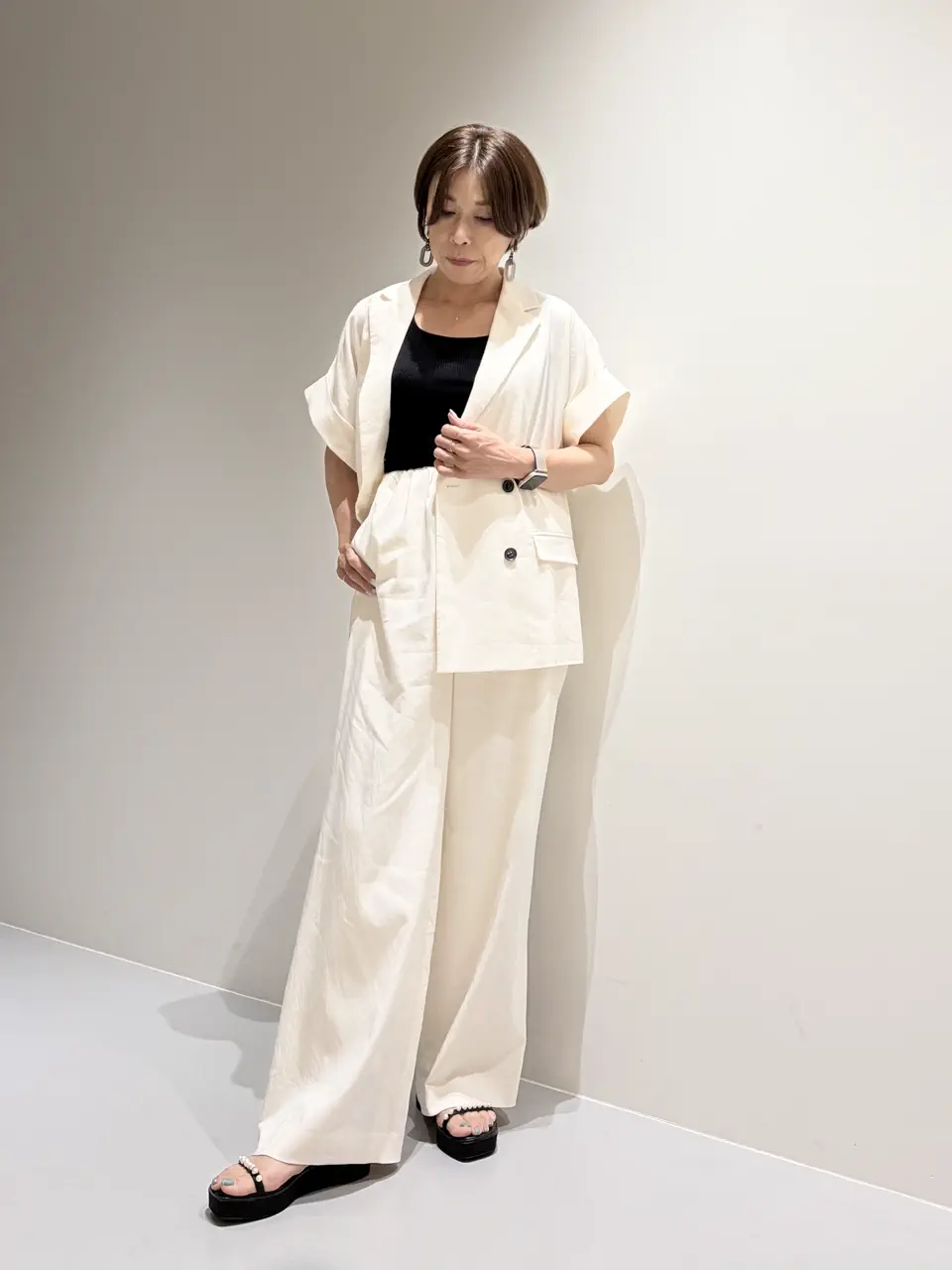  Hashimoto コーディネート画像