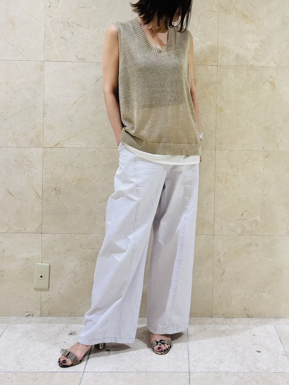 BEIGE， スタッフ コーディネート画像