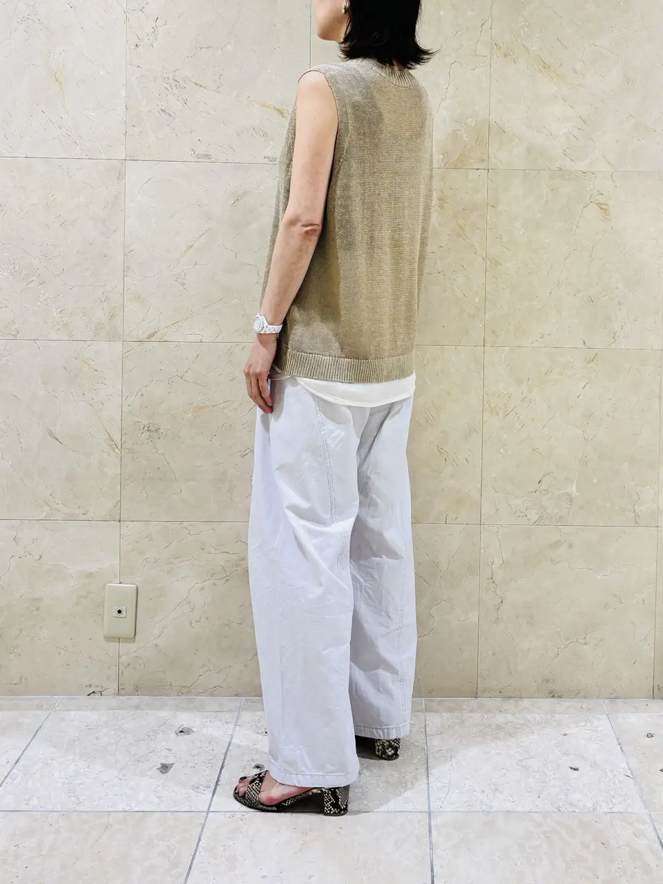 BEIGE， スタッフ コーディネート画像