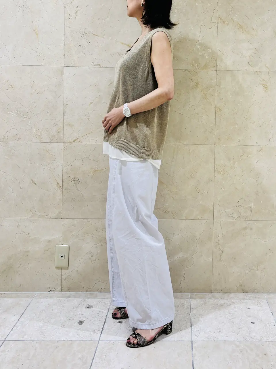 BEIGE， スタッフ コーディネート画像