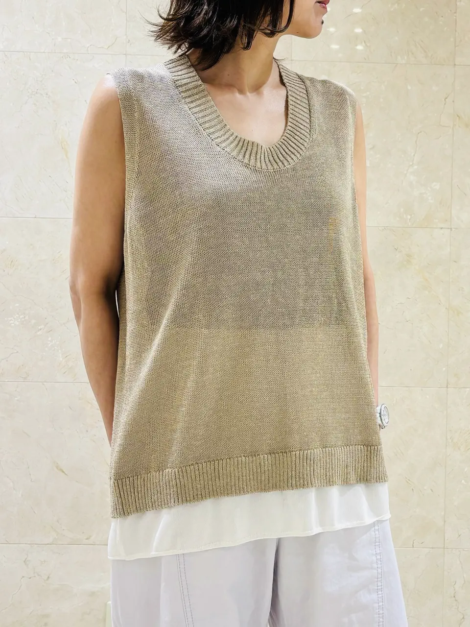 BEIGE， スタッフ コーディネート画像
