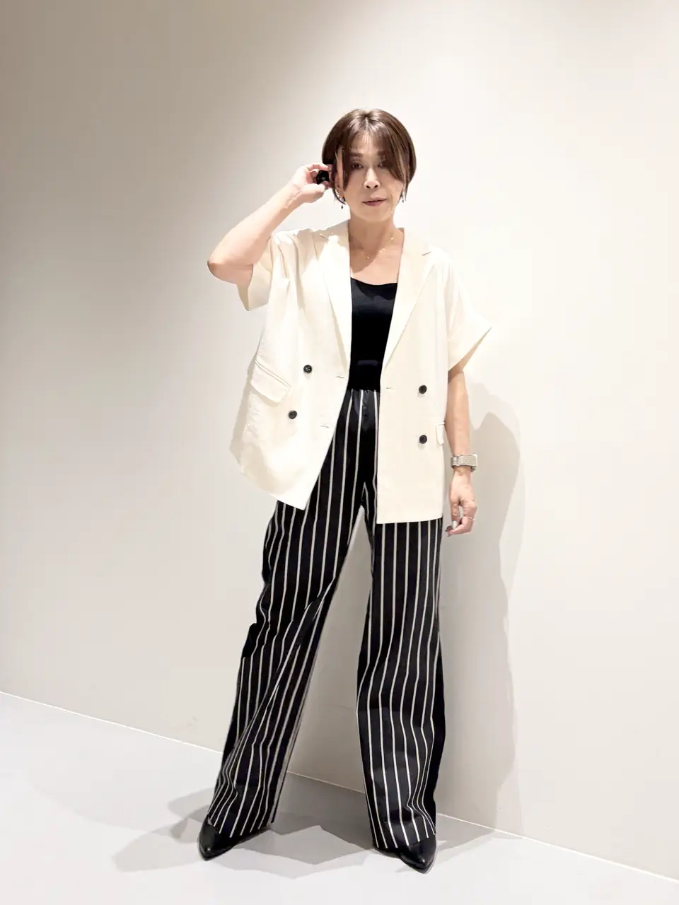  Hashimoto コーディネート画像