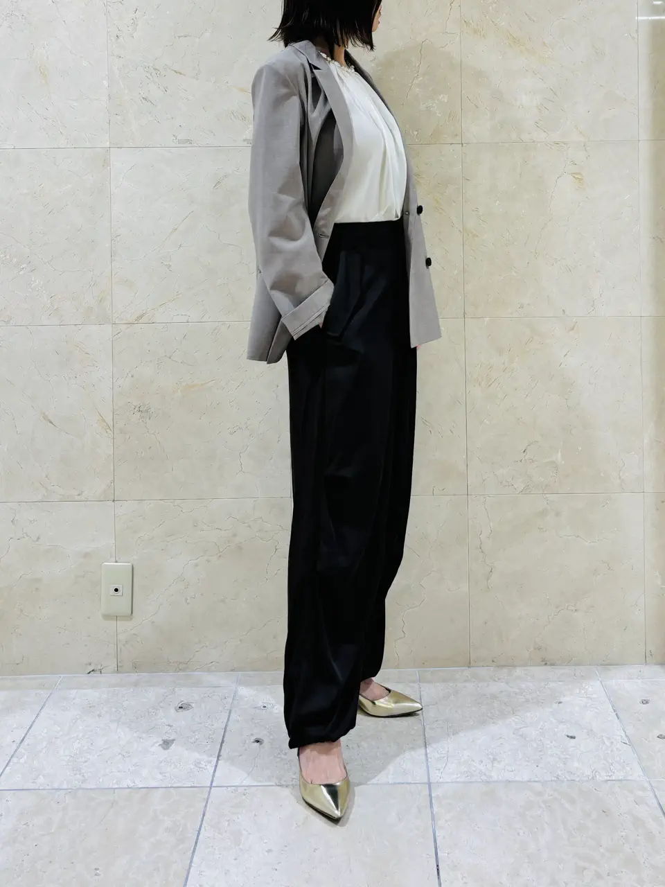 BEIGE， スタッフ コーディネート画像