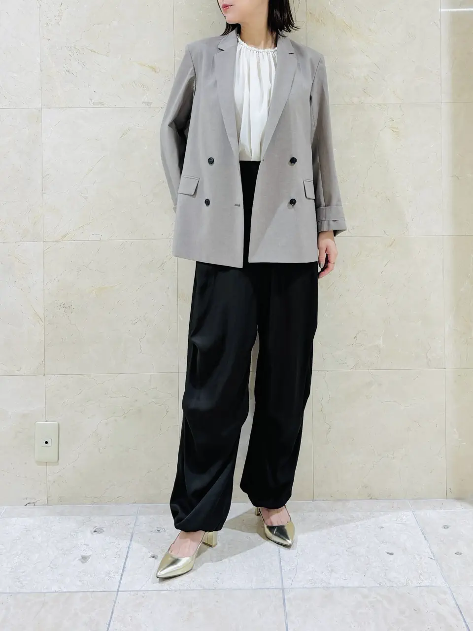 BEIGE， スタッフ コーディネート画像