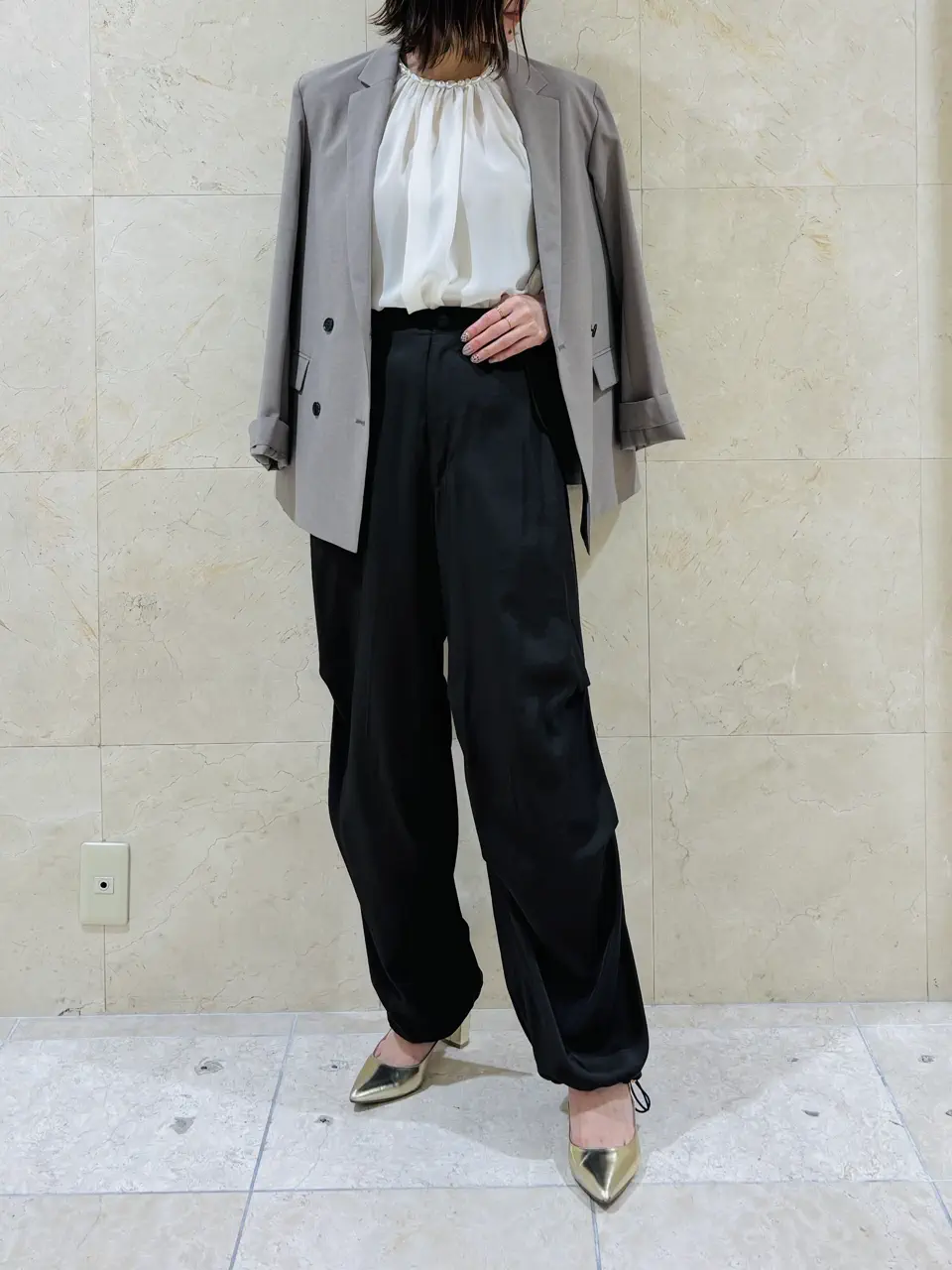 BEIGE， スタッフ コーディネート画像