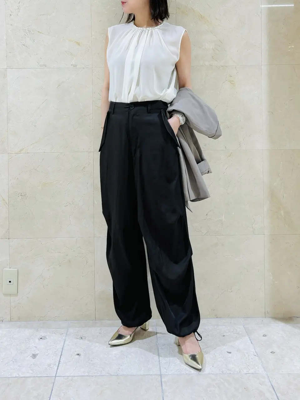 BEIGE， スタッフ コーディネート画像
