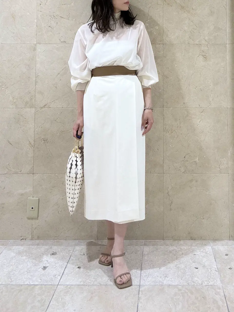 BEIGE， スタッフ コーディネート画像