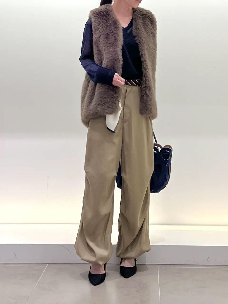 BEIGE， スタッフ コーディネート画像