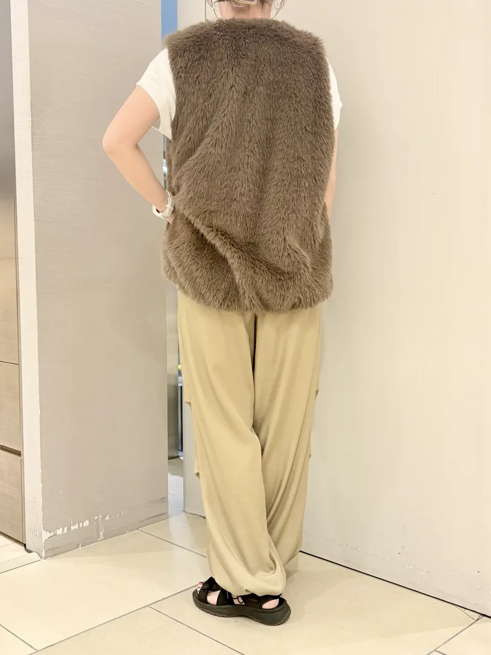 BEIGE， スタッフ コーディネート画像