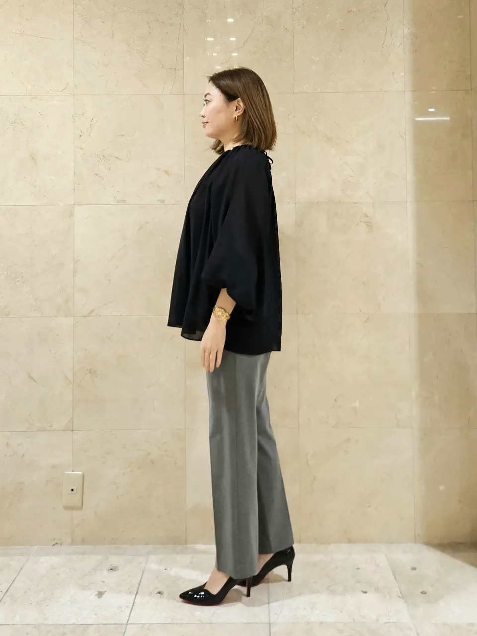 BEIGE， 堀江 コーディネート画像