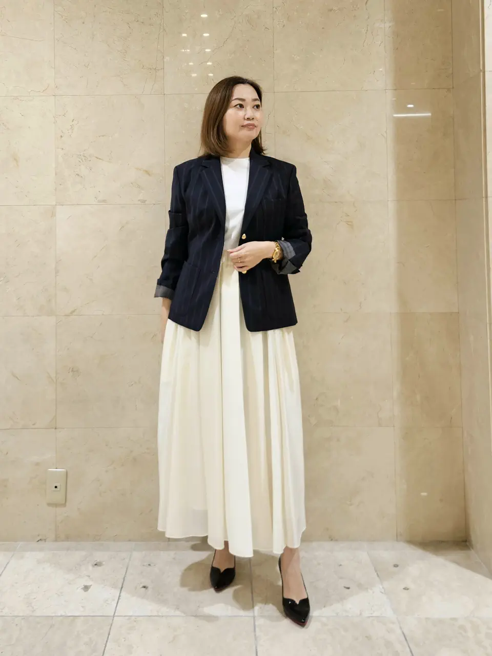 BEIGE， 堀江 コーディネート画像