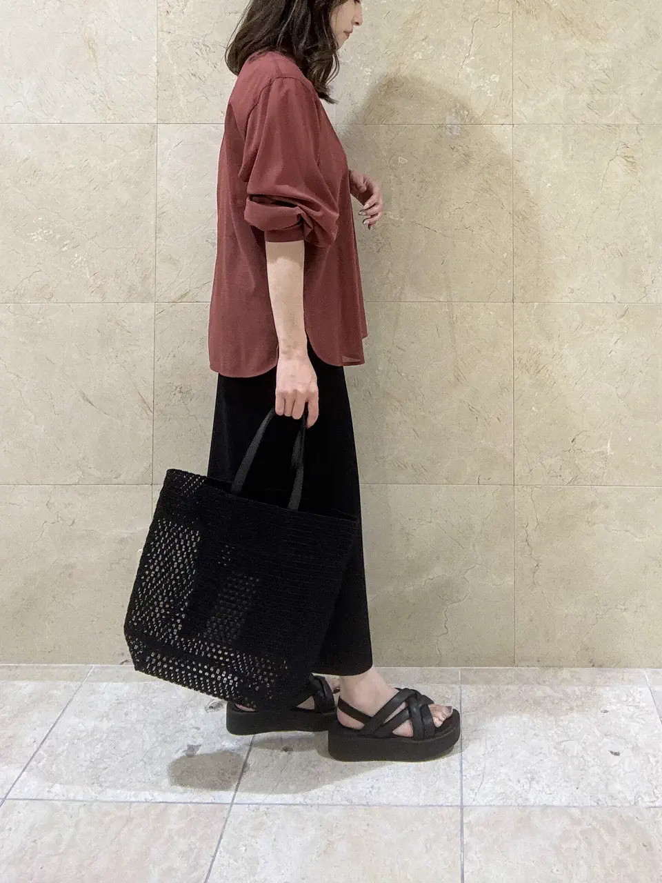BEIGE， スタッフ コーディネート画像