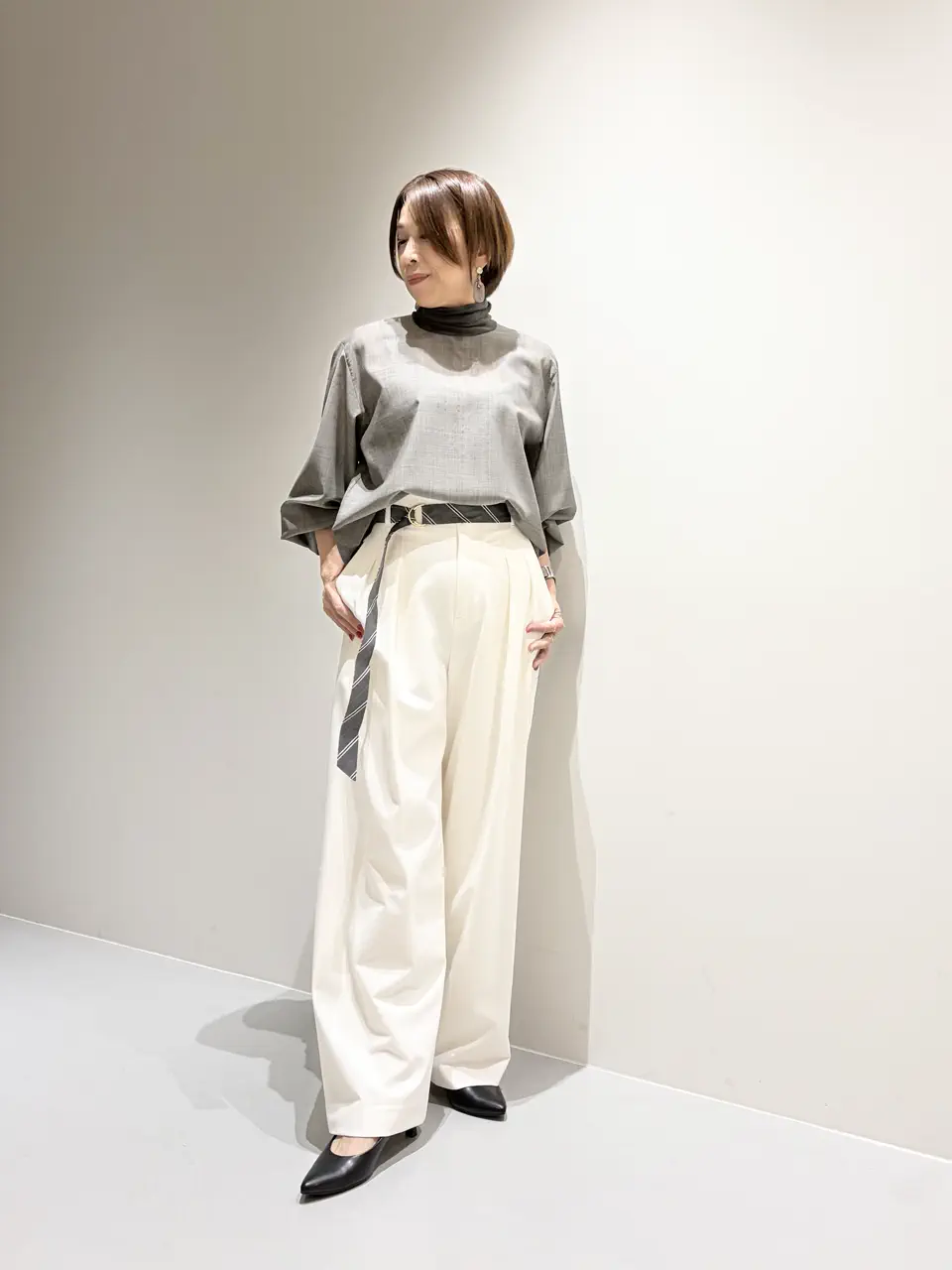  Hashimoto コーディネート画像