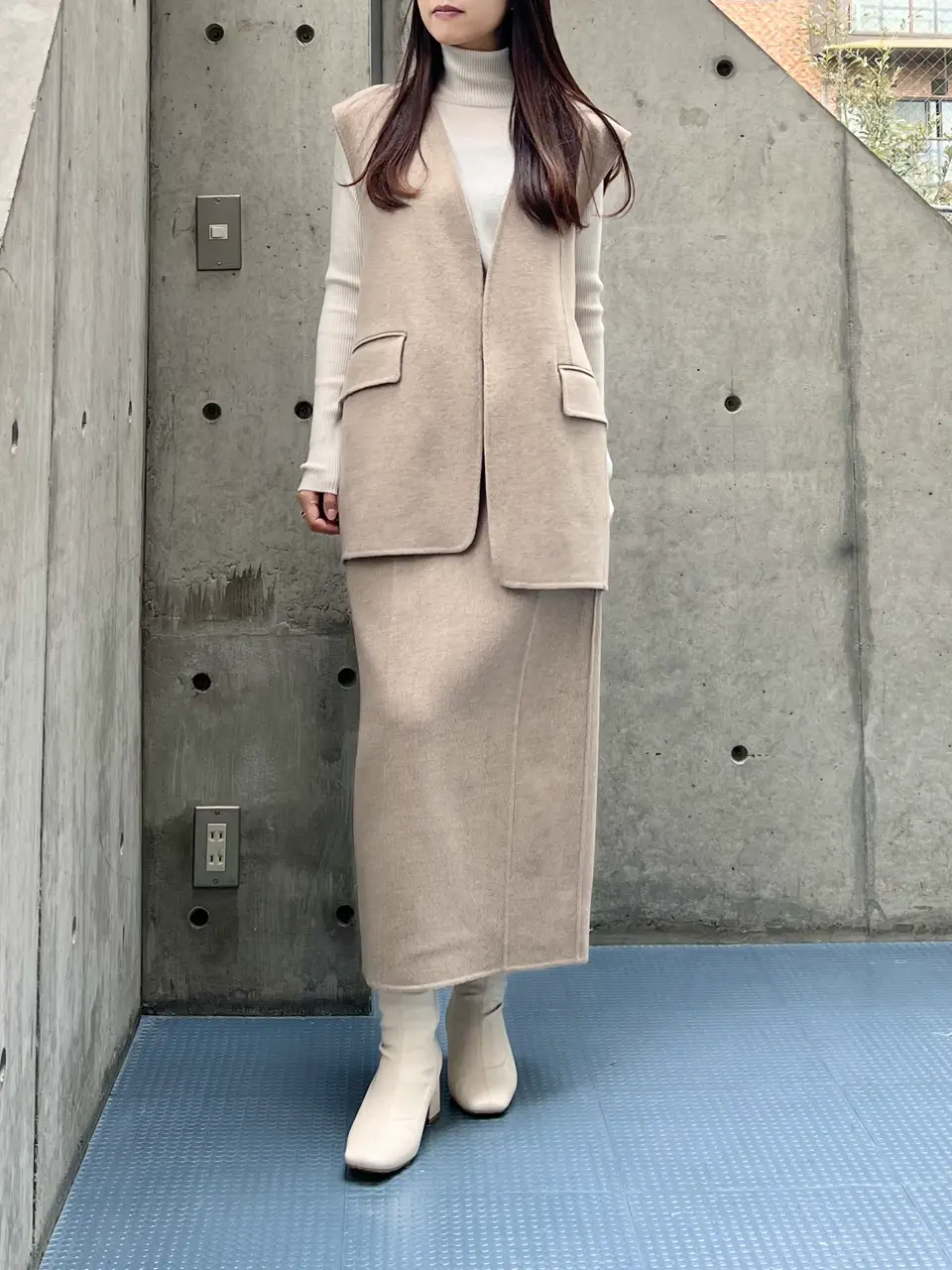 BEIGE， R.A コーディネート画像