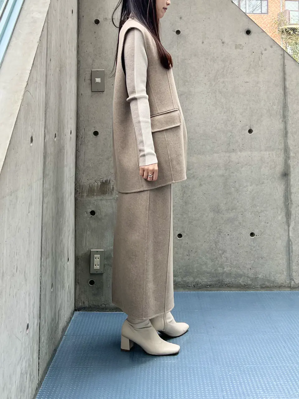 BEIGE， R.A コーディネート画像