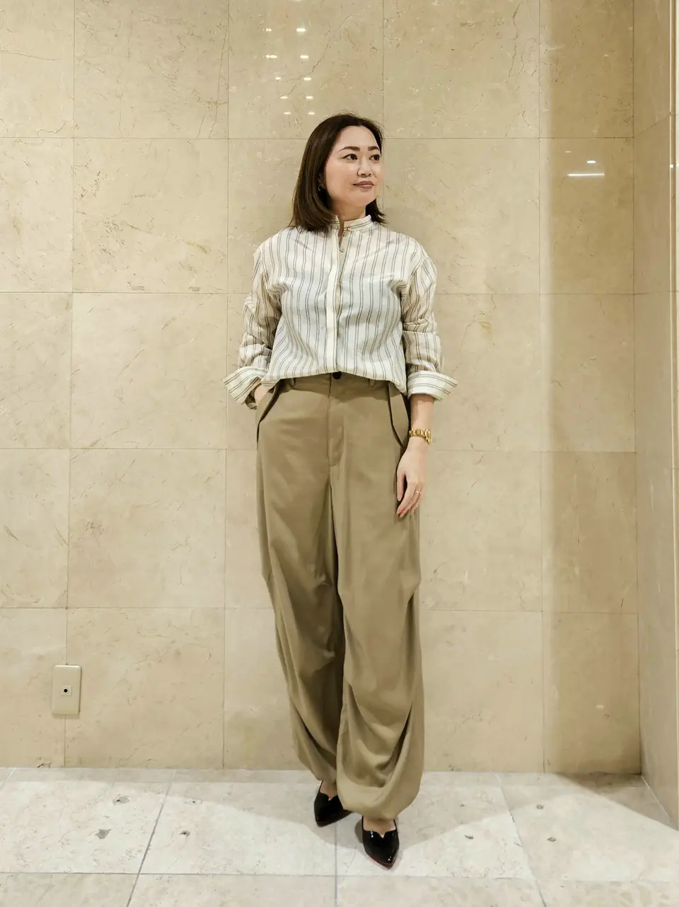 BEIGE， 堀江 コーディネート画像